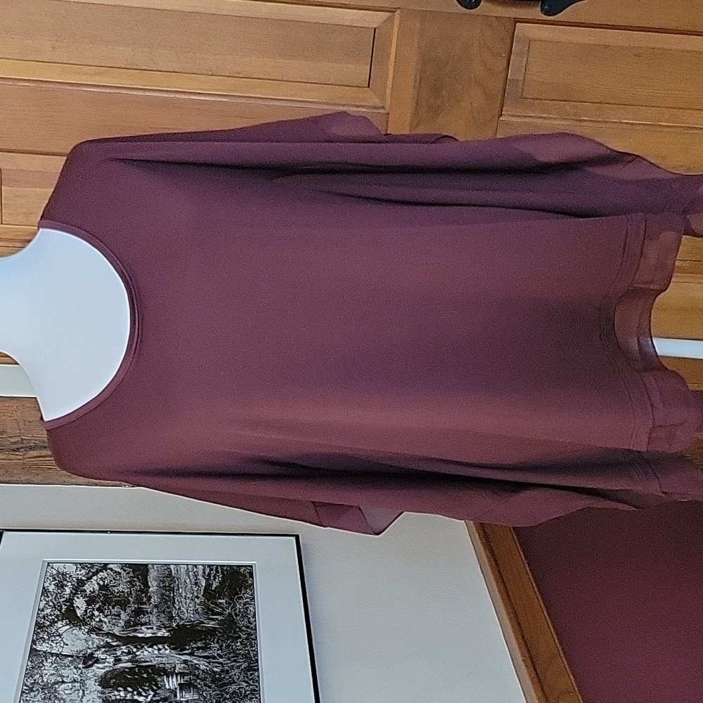 Flowy Burgundy Merlot Batwing Blouse